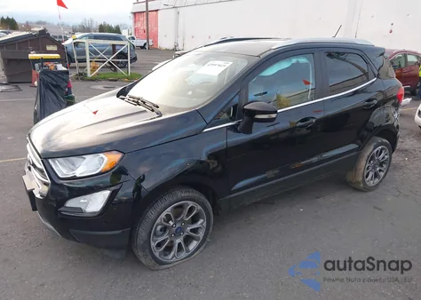 2020 Ford Ecosport Titanium z USA, uszkodzony, nr VIN MAJ6S3KL8LC362521